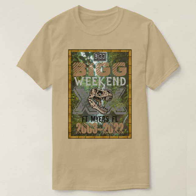 Camiseta BiGG Weekend XX T-Shirt (Diseño del anverso)