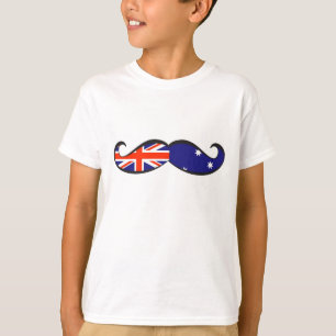 Camiseta Bigote australiano de la bandera