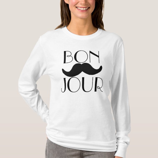 Camiseta Bigote de BONJOUR (Anverso)