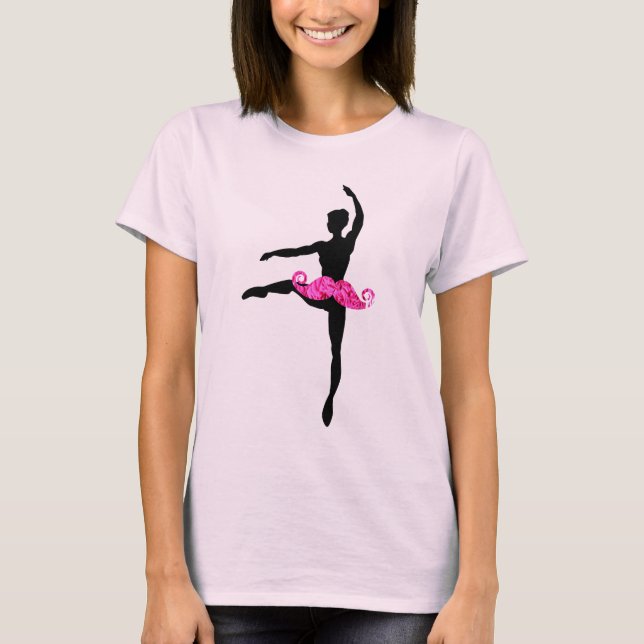 Camiseta Bigote de la bailarina (Anverso)
