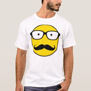 Camiseta Bigote de NerdSmiley