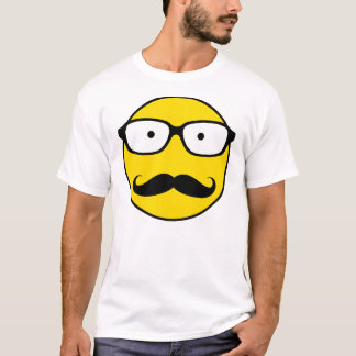 Camiseta Bigote de NerdSmiley