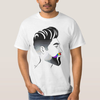 Camiseta bigote de orgullo