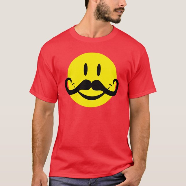 Camiseta Bigote del manillar (Anverso)