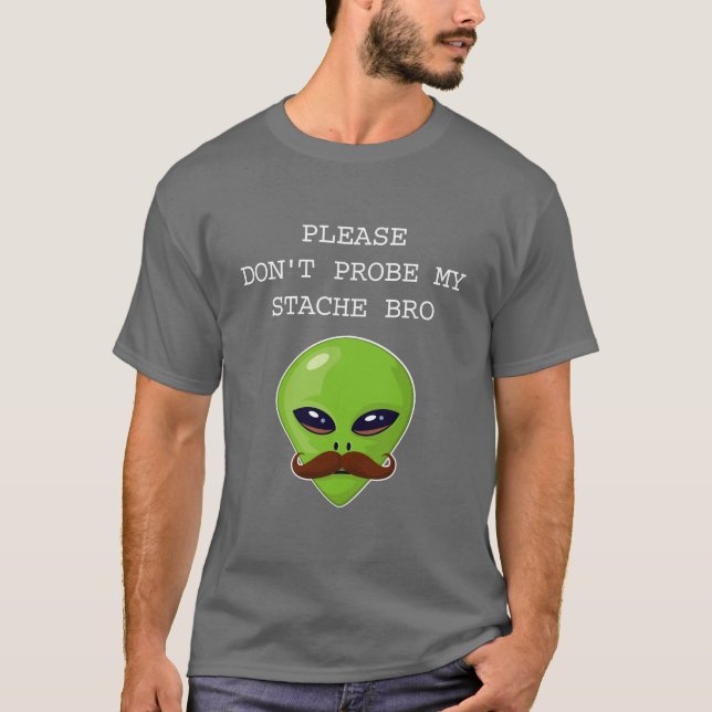Camiseta Bigote extranjero (Anverso)