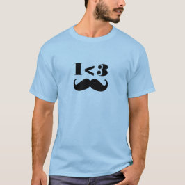 Camiseta Bigote I <3