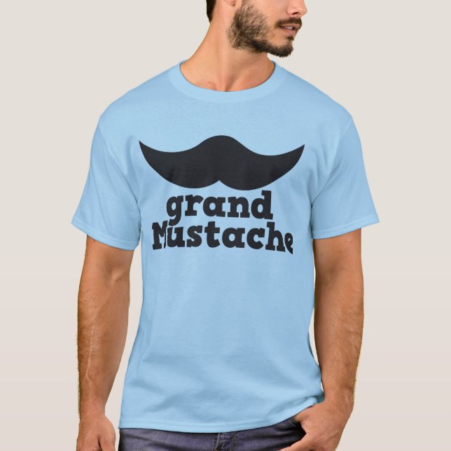 Camiseta Bigote magnífico (Anverso)