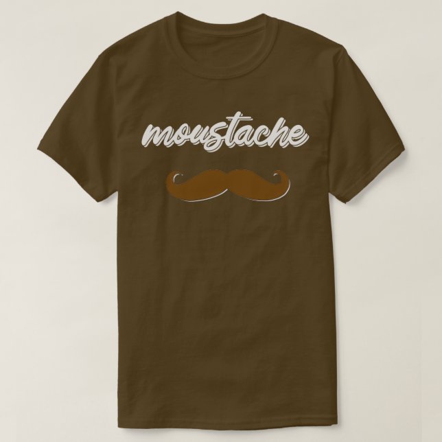 Camiseta bigote Movember 1 (Diseño del anverso)