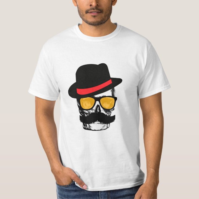 Camiseta bigote mR (Anverso)