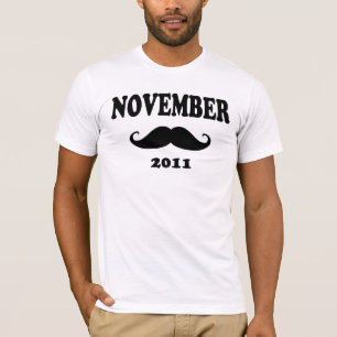 Camiseta Bigote noviembre de 2011