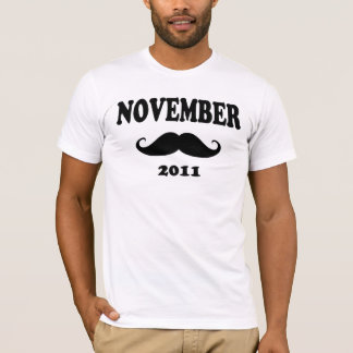 Camiseta Bigote noviembre de 2011