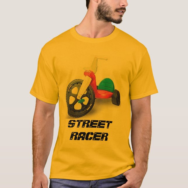 Camiseta BigWheel, CORREDOR de la CALLE (Anverso)