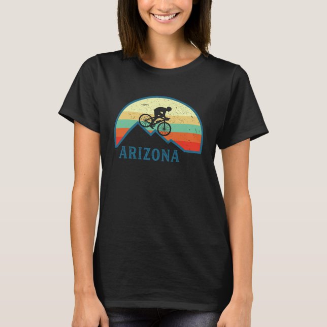 Camiseta Bike Arizona Mountain Biking Retro Arizona MTB Mou (Anverso)
