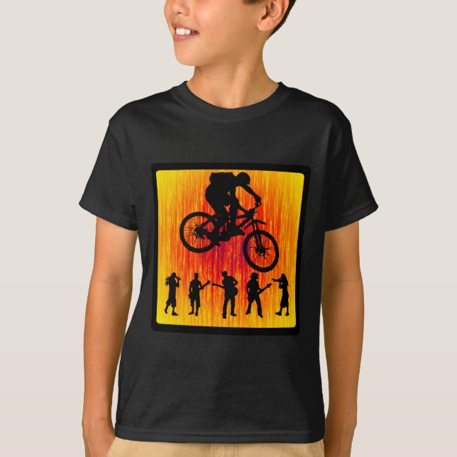 Camiseta Bike el saludo (Anverso)