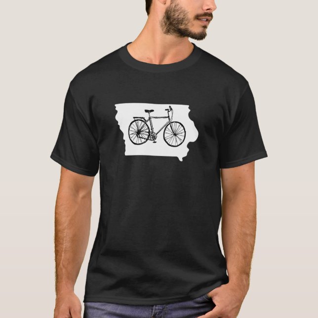 Camiseta Bike Iowa Cycling Biker (Anverso)
