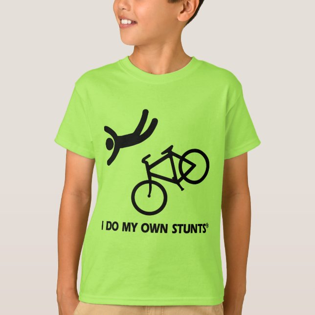 Camiseta Bike mis propios trucos (Anverso)