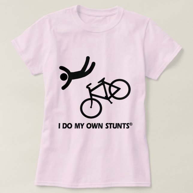 Camiseta Bike mis propios trucos (Diseño del anverso)
