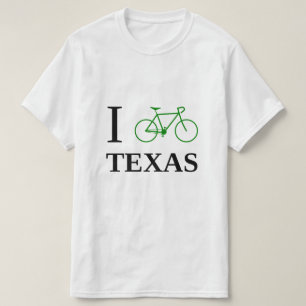 Camiseta Bike TEJAS (el icono verde de la bicicleta)