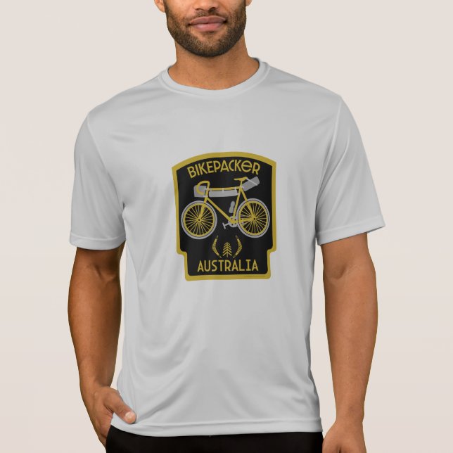 Camiseta Bikepacking Australia (Anverso)
