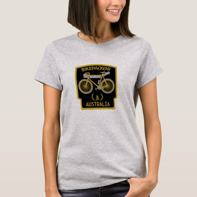 Camiseta Bikepacking Australia (Anverso)