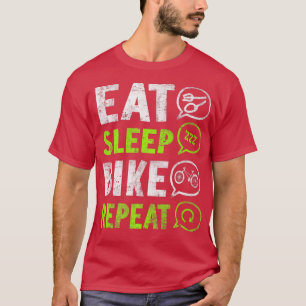 Camiseta Biker Bicycle Cycling Cycle Rider Bike Ride 188