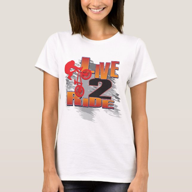 Camiseta Biker BMX en directo (Anverso)