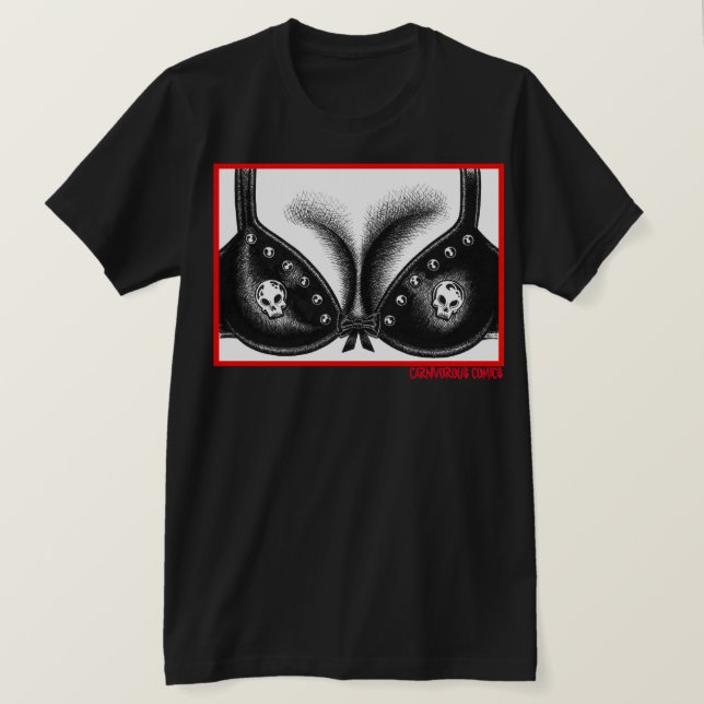 Camiseta Biker Bra (Anverso del diseño)