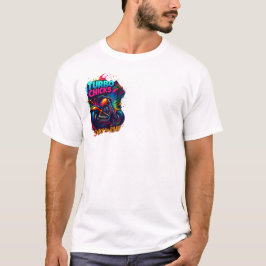 Camiseta Biker Burn the Road T-Shirt | Motorcycle Rider Tee