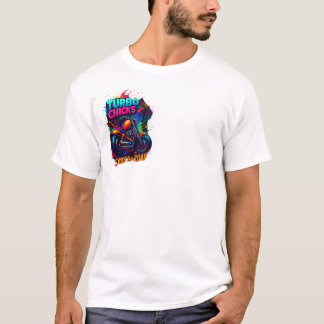 Camiseta Biker Burn the Road T-Shirt | Motorcycle Rider Tee