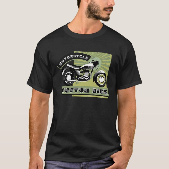 Camiseta Biker Clothing Ride Legendary Motorcycles (Anverso)