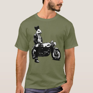 Camiseta Biker de conejo