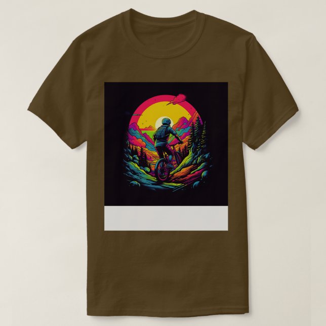 Camiseta Biker de montaña 25 (Diseño del anverso)