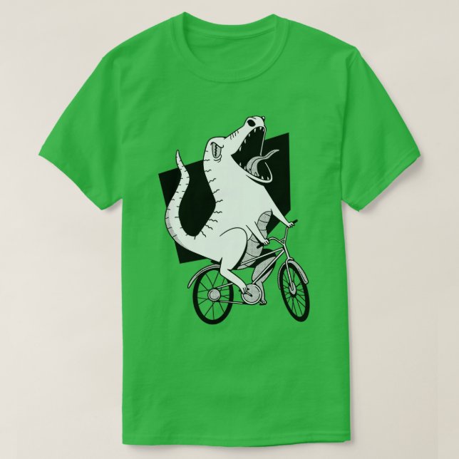 CAMISETA BIKER DINOSAUR (Diseño del anverso)