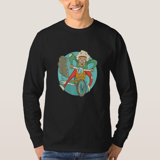 Camiseta Biker Grandmother (Anverso)