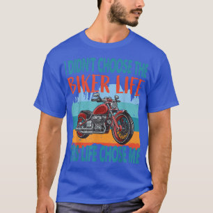 Camiseta Biker Life Biker Sport Biking Red Motorcycle Gift