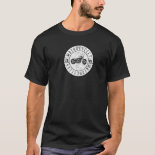 Camiseta Biker Motorcycles Riding Bike Retro American Motor