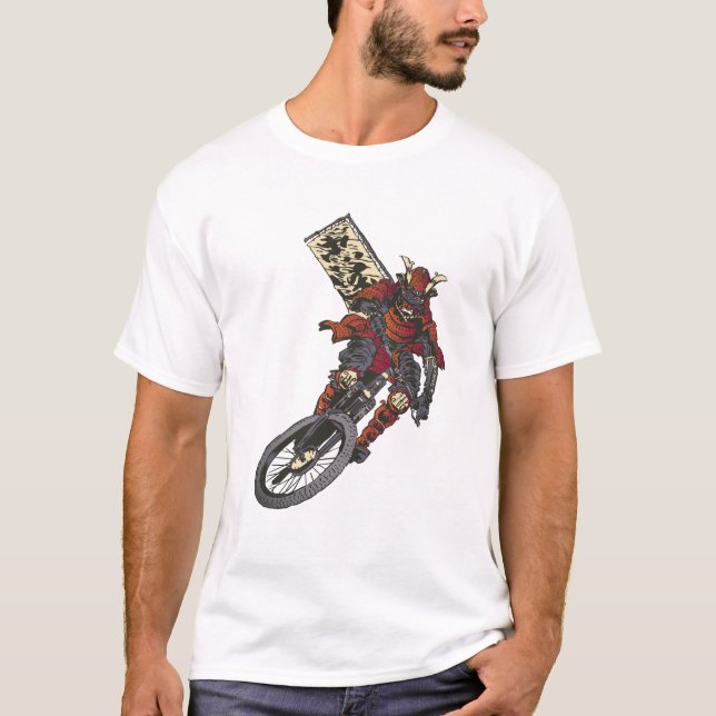 Camiseta Biker Samurai (Anverso)