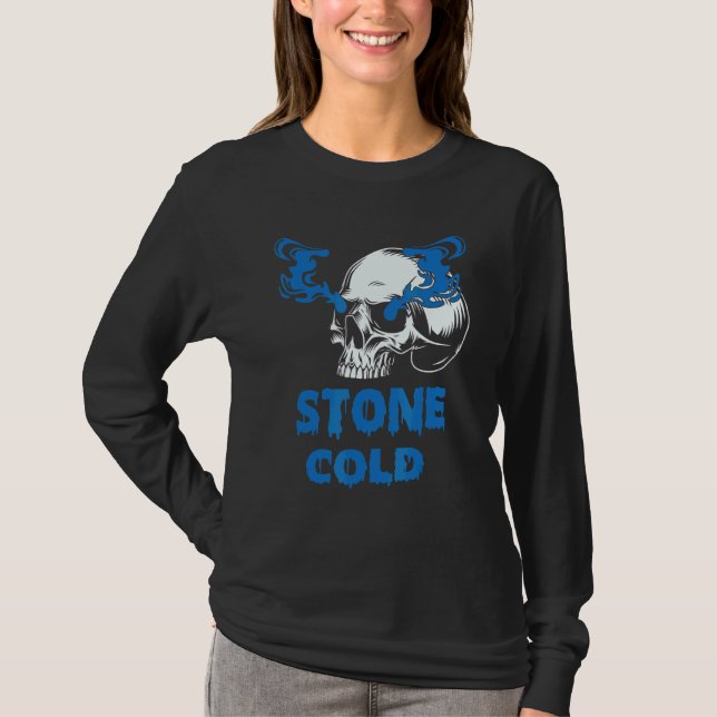 Camiseta Biker Skeleton Death Mystic Bone (Anverso)