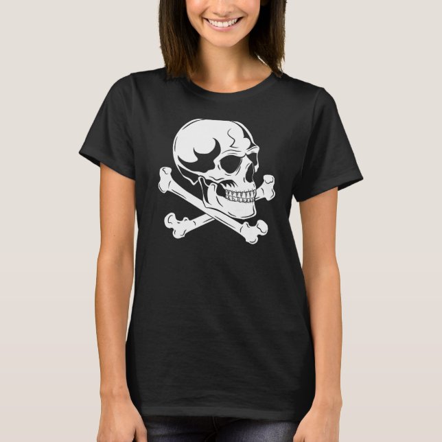 Camiseta Biker Skelett Death Mystic Bone (Anverso)