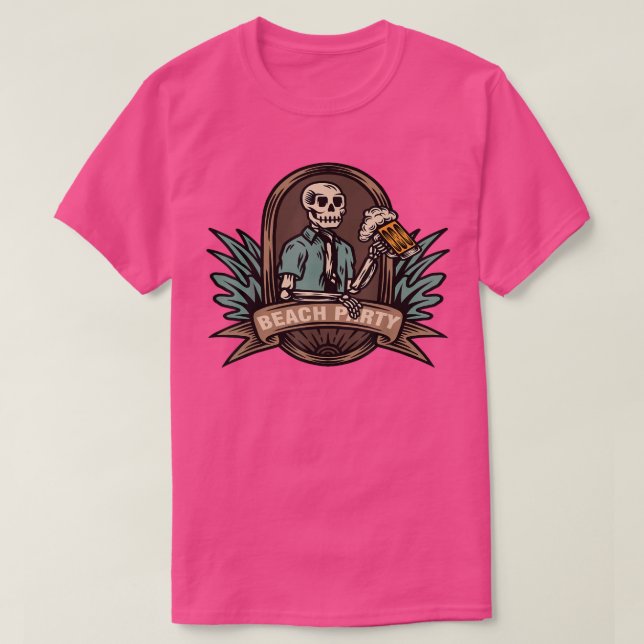 Camiseta Biker Skelett Death Mystic Bone 270 (Diseño del anverso)