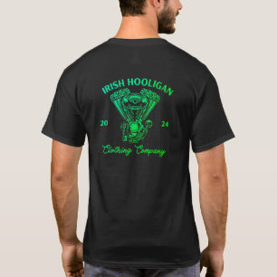 Camiseta Biker T-Shirt Irish Hooligan