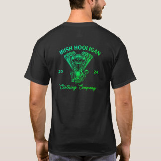 Camiseta Biker T-Shirt Irish Hooligan