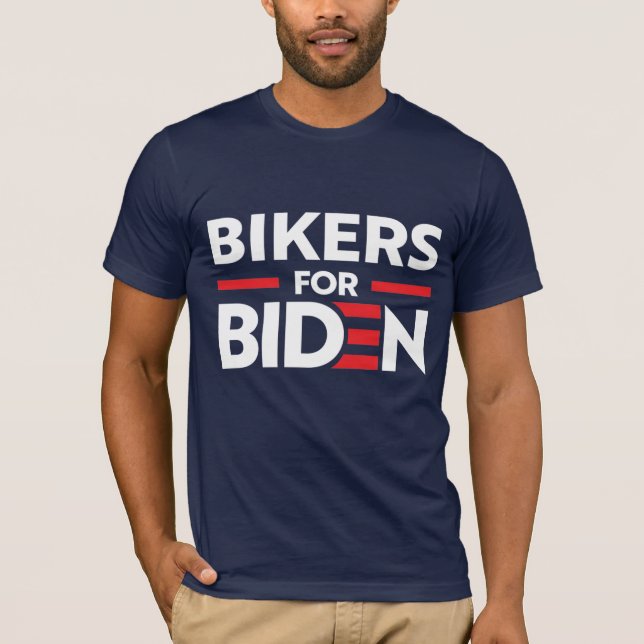 CAMISETA BIKERS FOR JOE BIDEN (Anverso)