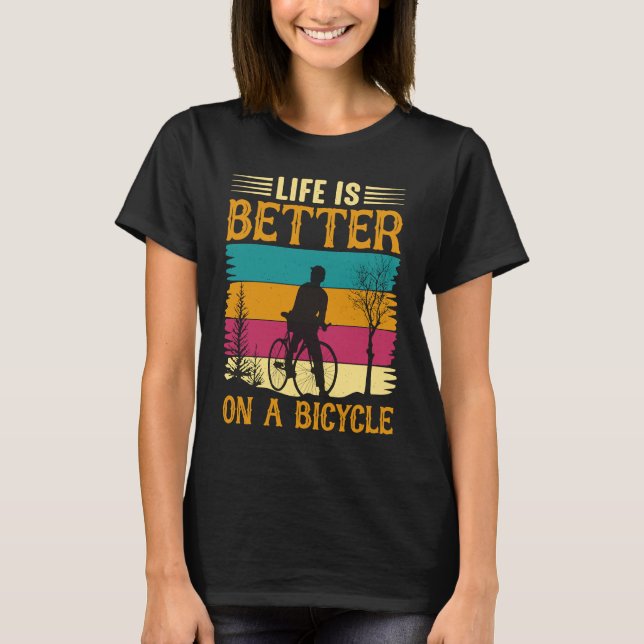 Camiseta Biking and Cycling   14 (Anverso)