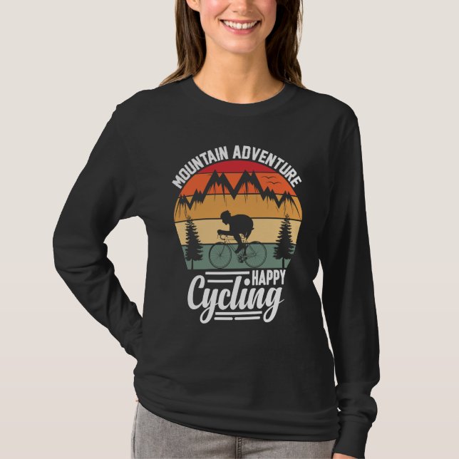 Camiseta Biking and Cycling    3 (Anverso)