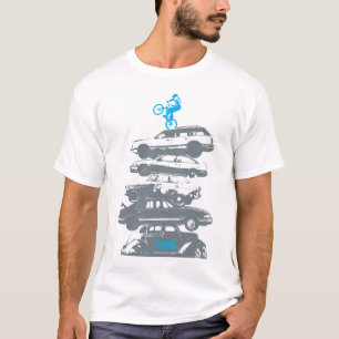 Camiseta Biking de la montaña - el montar de los