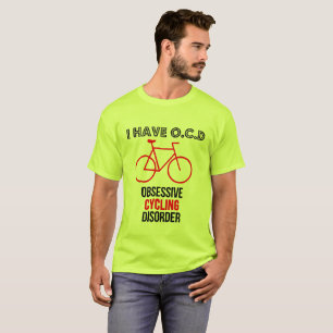 Camiseta Biking divertida de ciclo del desorden de