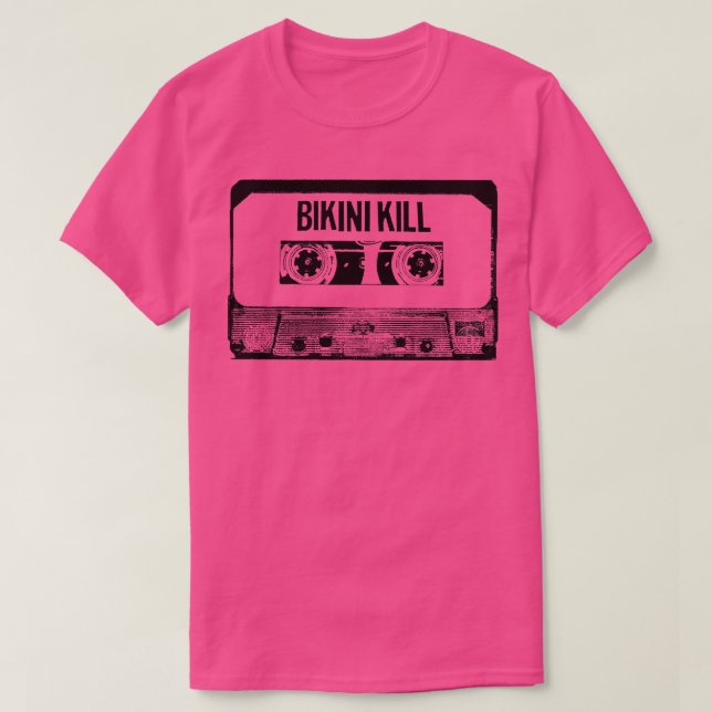 Camiseta Bikini mata cinta cassette (Diseño del anverso)