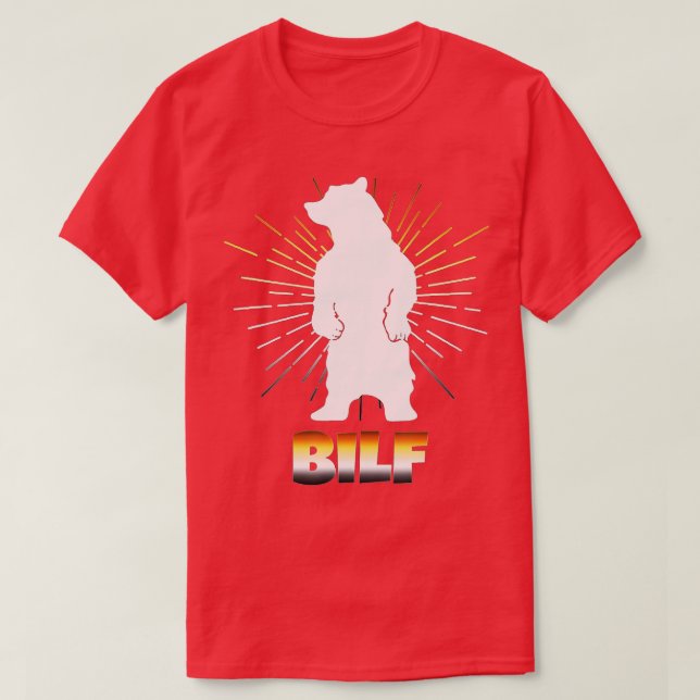 Camiseta BILF Gay Bear Pride  Funny LGB Bears Grizzly Gift  (Diseño del anverso)