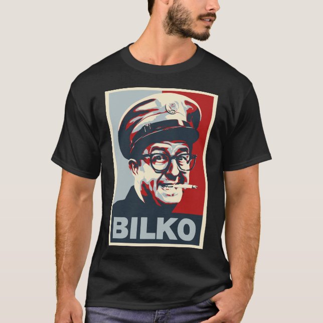 Camiseta Bilko Phil Silvers Hope Style Retro Tv Original De (Anverso)